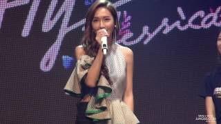 160611 Ending Talk + Falling Crazy In Love - Jessica Live Showcase in Bangkok