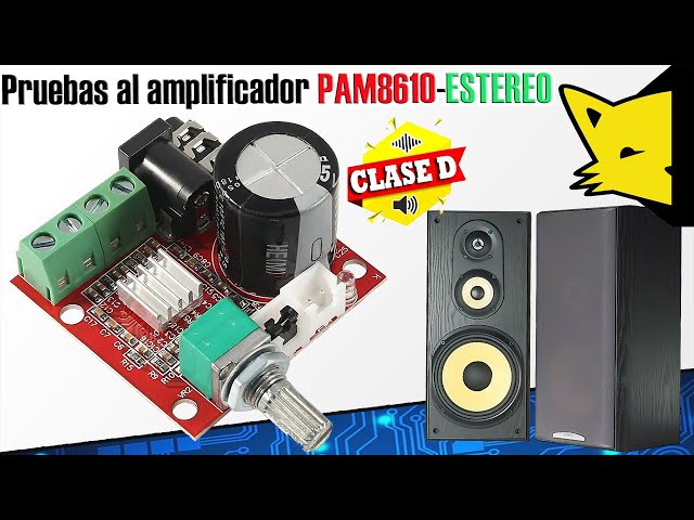 Vídeo relacionado con Fasizi Mini Amplificador de Audio Estéreo Electrónico de Alta Fidelidad 2.0 - Portátil 10W + 10W, 2 Canales Clase D CC 12V, Módulo de Placa Digital Para CD MP3 MP4 PC