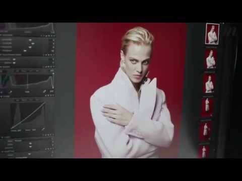 Aymeline Valade for Madame Figaro. August 2014 - Hair by David Delicourt