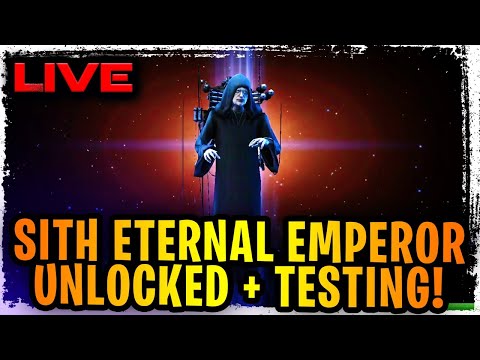 SITH ETERNAL EMPEROR PALPATINE UNLOCKED - 7 Star, Relic 7 LIVE Testing + GRAND ARENA