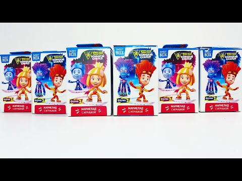 Распаковка свит боксов (свитбоксов) Фиксики Sweet box