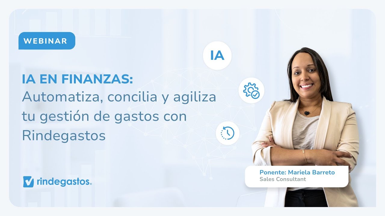 Webinar Rindegastos | IA en Finanzas | Latinoamérica