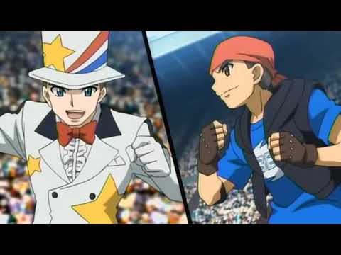 Zeo Vs Masamune. Final match. In Beyblade metal Master Episode 41.
