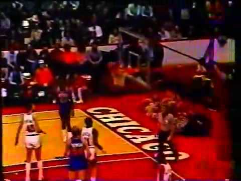Michael Jordan 1985- 49 points,15 rebounds, 5 assist, 4 steals Vs. Pistons, Isiah Revenge Game