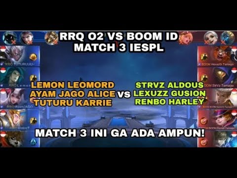RRQ VS BOOM ID MATCH 3 IESPL