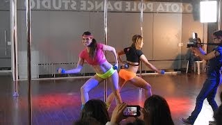 preview picture of video 'Recital Bogotá Pole Dance Studio - Cierre (Completo)'