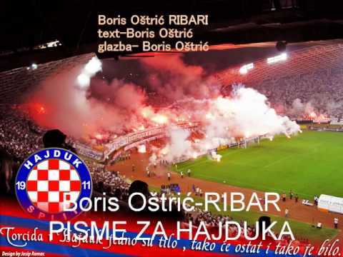 Boris Oštrić - Ribari . CD za Hajduka moje autorske pjesme .....