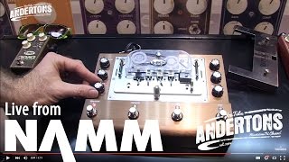 Video thumbnail for T-Rex Replicator real Tape Echo Pedal Demo! by Andertons Music Co