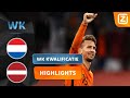 MOOIE KANSRIJKE WEDSTRIJD ??? | Nederland vs Letland | Kwalificatie WK 2022 | Samenvatting