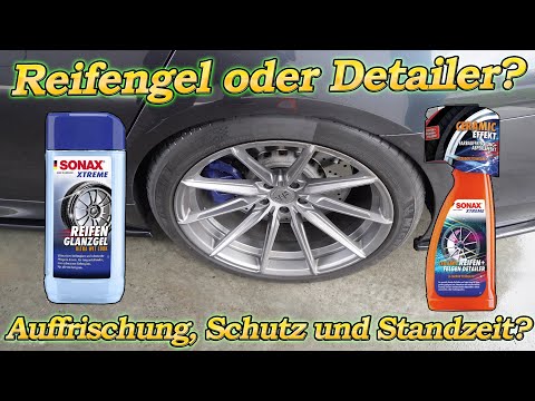 Reifen auffrischen! SONAX Xtreme Ceramic Reifen+FelgenDetailer vs. Reifengel im Vergleich Teil 1