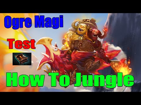 DoTa 2 How To Jungle Ogre Magi (Test necronomicon) Patch 7.23