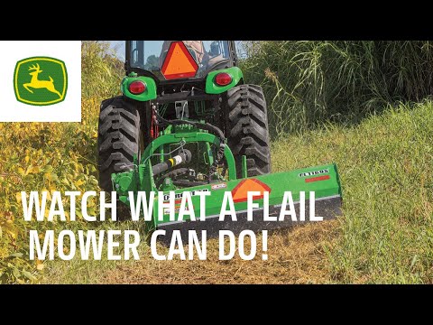 Watch what a flail mower can do | John Deere Tips Notebook