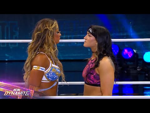 Kris Statlander vs  Megan Bayne match highlights (ft. Penelope Ford & Thunder Rosa) | AEW Dynamite