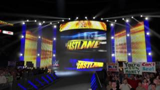 Download lagu WWE 2K17 Universe Mode RAW Exclusive WWE Fastlane Intro   Pyro   Match Cards mp3