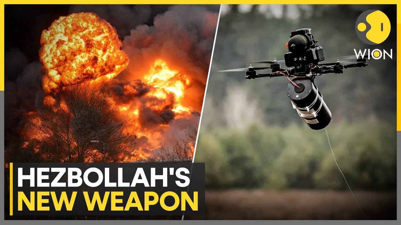 Hezbollah's New Weapon: Fiber Optic Drones Explained | WION World News