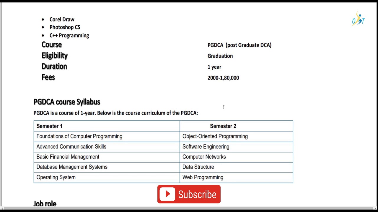 Introduction to Nielit Computer courses || Part-6 || ACC And other courses details