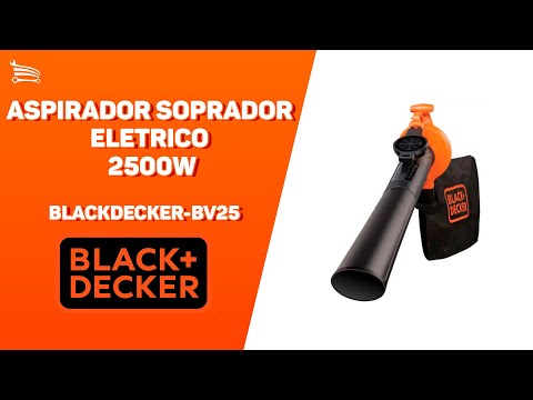 Aspirador Soprador Eletrico 2500W  - Video