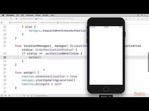 Working with Maps and Locations in iOS Apps Where Is the User |packtpub com