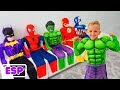 Vlad Superhéroe Ayuda A Nikita Y Mami