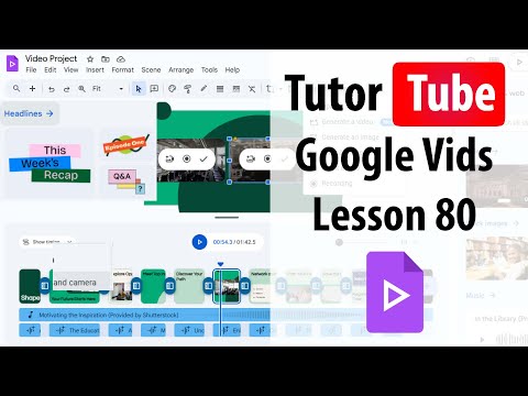 Google Vids Lesson 1 Accessing Google Vids