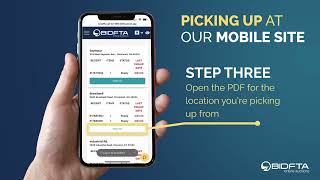 BidFTA PDF Pickup Helper - Mobile Website