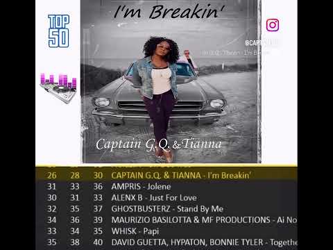 Captain G.Q.  & Tianna   I'm Breakin'  No.26 On Top 50 Deejay's Dance Charts!