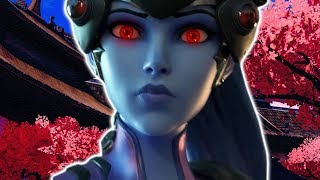 Widowmaker doing widowmaker things