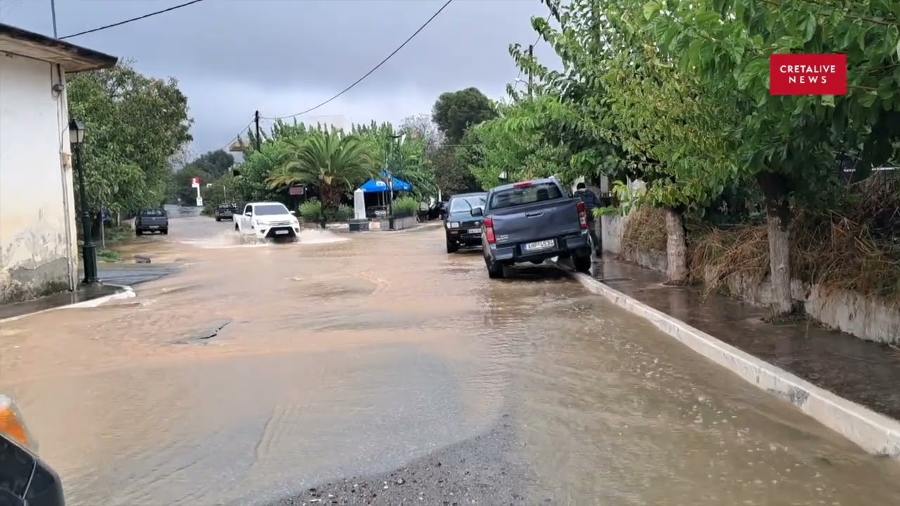 Στα 22 εκατοστά η στάθμη του νερού στο Οροπέδιο Λασιθίου μετά τη σφοδρή κακοκαιρία