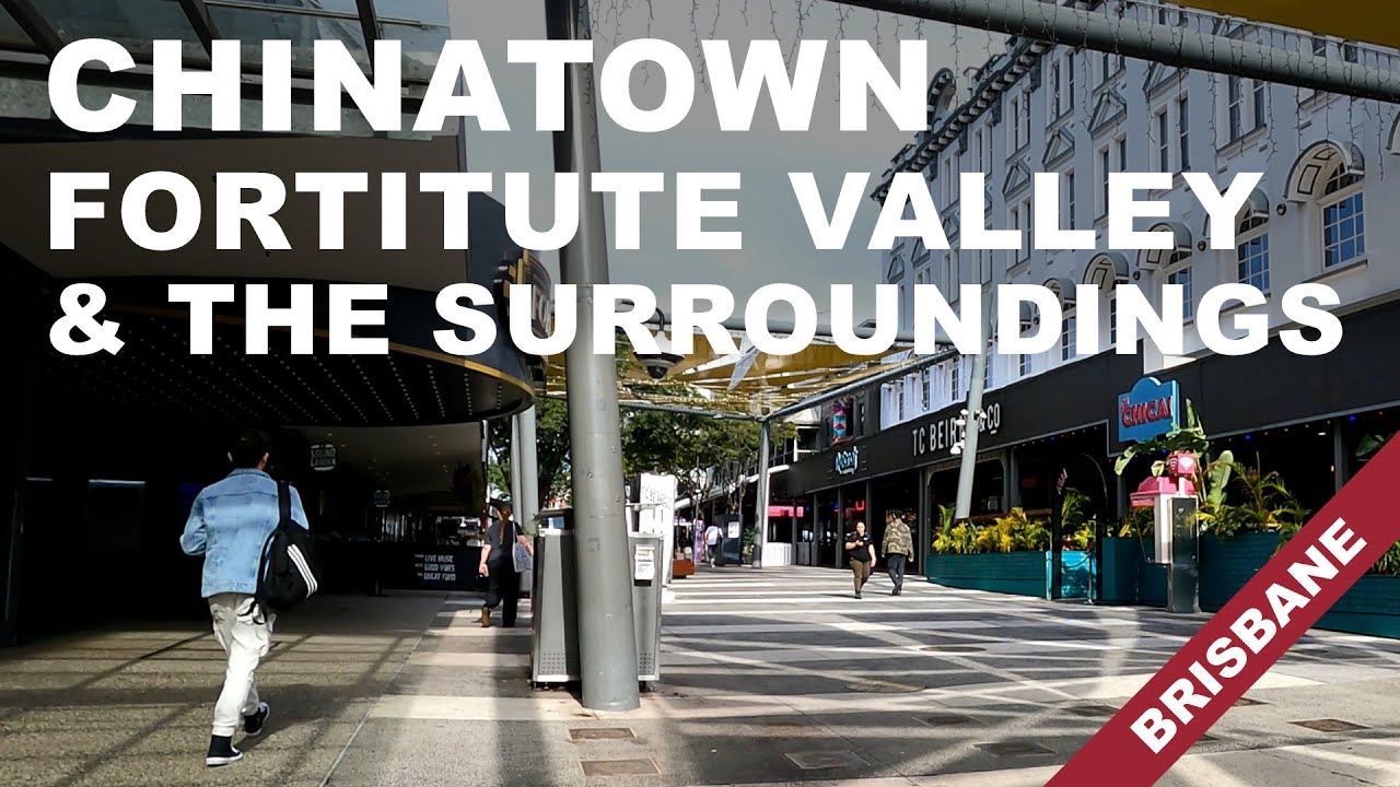 Dive into a stroll through Chinatown in Fortitude Valley.