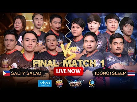 FINAL MATCH IDONOTSLEEP VS SALTY SALAD Match 1 - MSC Five Nations Grand Final 2017