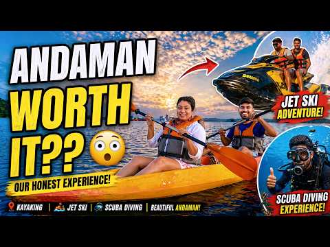 Andaman Trip Exposed 😳 | Havelock Island, Scuba ₹3000, Kayaking ₹1000 - Worth It?
