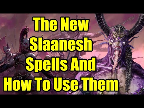 The New Slaanesh Spells And How To Use Them - Total War Warhammer 3 - Lore of Slaanesh Guide