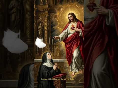 Revelación del Sagrado Corazón de Jesús a Santa Margarita Alacoque en Francia. ✝️🍷🫓❤️‍🔥⛪🕊️