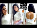 Sai Pallavi Looks Gorgeous In White Saree Sai Pallavi Latest Video Daily Culture