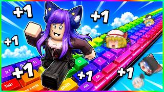 【ロブロックス】キーボードを踏むたびにスピードが上がるロブロックス！？ゆっくり達がキーボードを踏みまくってASMRしまくった！！【 ROBLOX 】【 ゆっくり実況 】