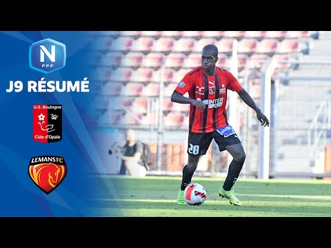 J9 I US Boulogne - Le Mans FC (0-0), le résumé I National FFF 2021-2022
