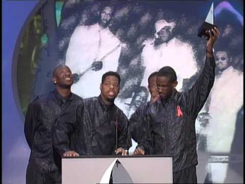 Boyz II Men Wins Favorite Soul/R&B Band/Duo/Group - AMA 1998