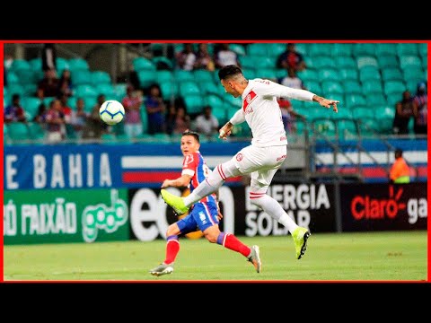 Bahia 2 X 3 Internacional. Gols de Guerrero (2), Parede, Arthur e Juninho (26/10/2019)