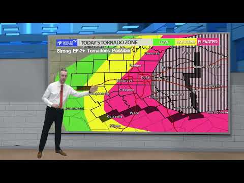 Thursday's Dallas - Fort Worth Forecast - Severe Weather Likely