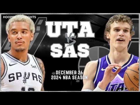 【NBA】12월27일 샌안토니오 vs 유타