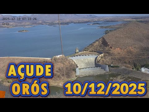 AÇUDE ORÓS DADOS ATUALIZADOS HOJE 10/12/2025 - ORÓS CEARÁ
