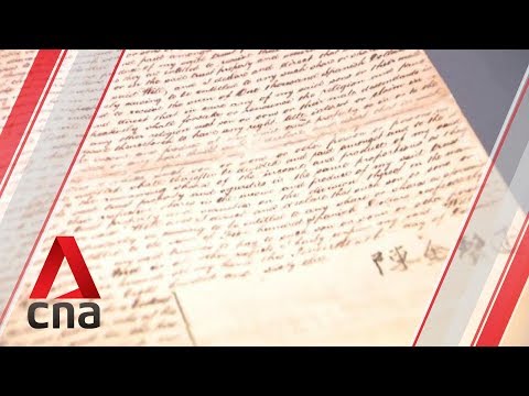 'On Paper' exhibition traces history of Singapore from 17th century to 1867