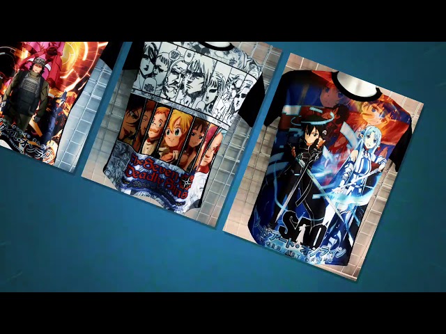Vídeo relacionado con Camiseta para Hombre con Diseño de Anime - Camiseta con estampación Digital Directa 100% algodón - Camiseta Friki Hombre - Camisetas Anime Manga Corta