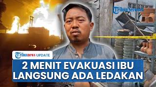 Cerita Muhi saat Kebakaran Hebat SPBE Bekasi: Setelah Evakuasi Ibu, Selang 2 Menit Langsung Ledakan