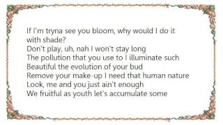 Wale - The Bloom AG3 Lyrics