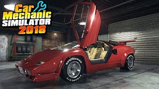 BUYING A LAMBORGHINI - Car Mechanic Simulator 2018