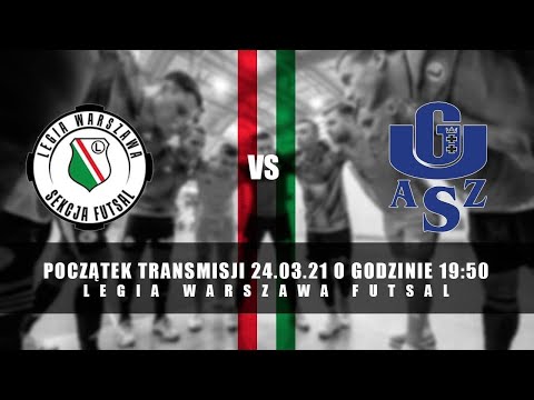 1 liga futsalu Legia Futsal Warszawa vs AZS UG Gdańsk [2021.03.24]