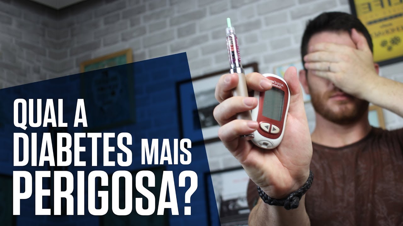 QUAL A DIABETES MAIS PERIGOSA | Tom Bueno