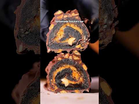 Homemade Snickers bar from @BayashiTV_