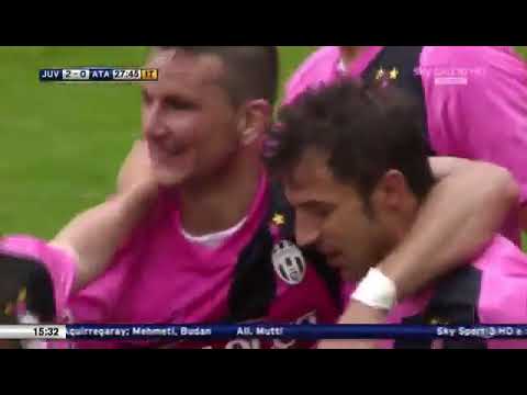 Alessandro Del Piero (Juventus) - 13/05/2012 - Juventus 3x1 Atalanta - 1 gol